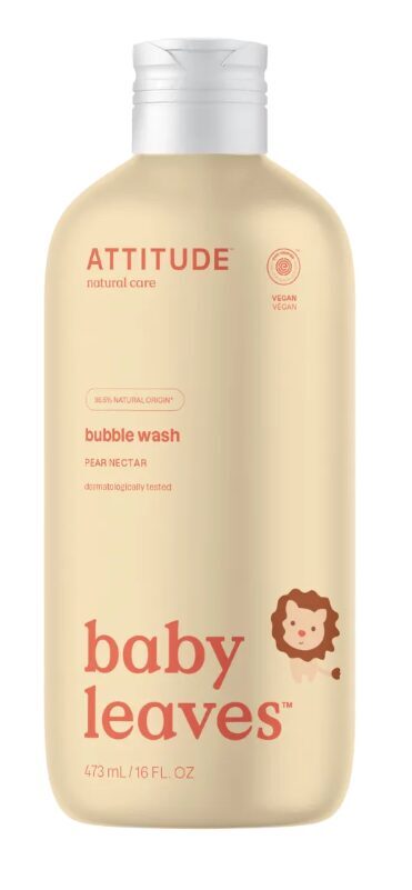 Vannas putas mazuļiem, ar bumbieru aromātu 473ml